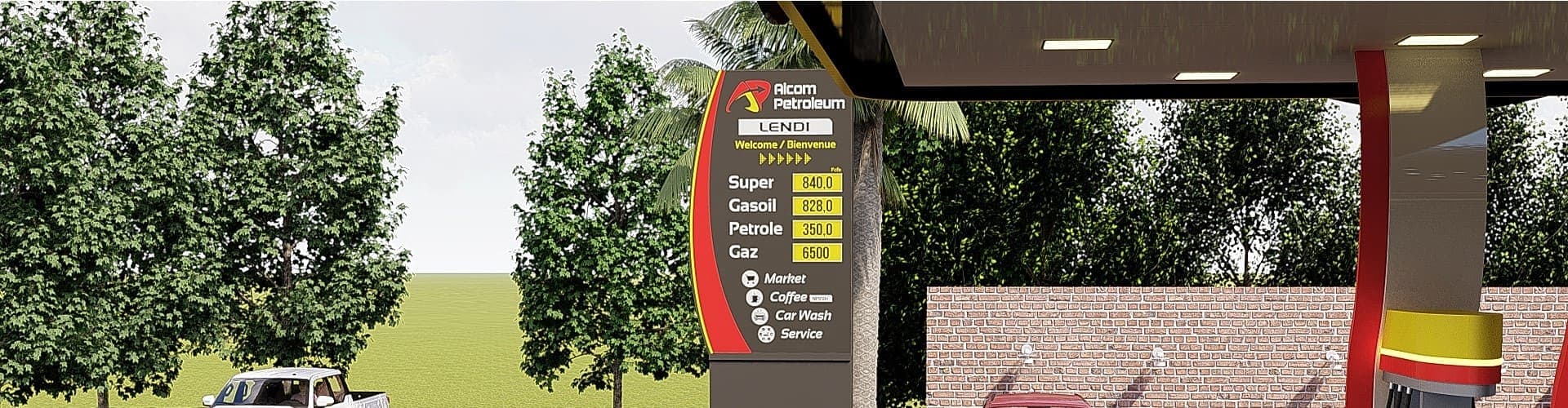 Station Alcom Petroleum