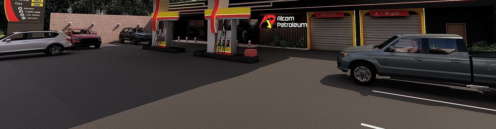 Station Alcom Petroleum